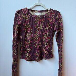 We The Free Floral Top